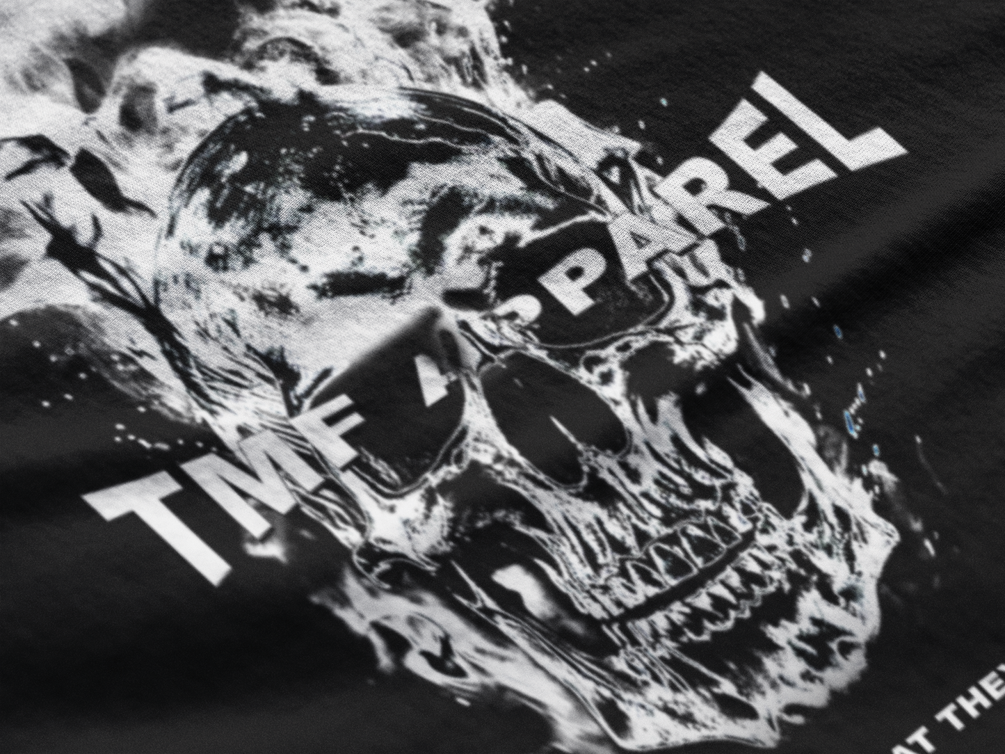 Flaming Skull TMF Branded Graphic Shirt