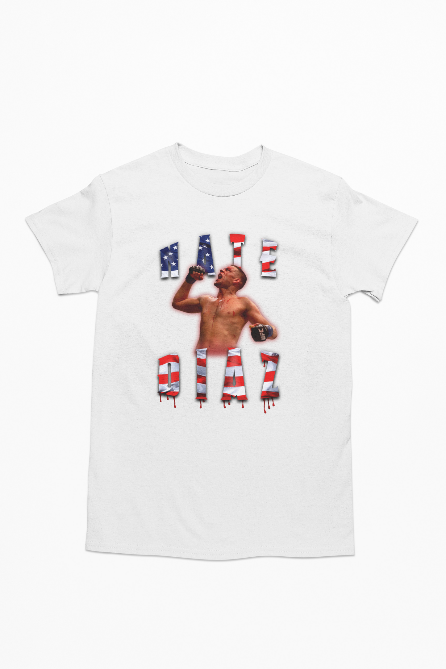 Nate Diaz UFC Fan Art UFC Fighter Graphic Tee