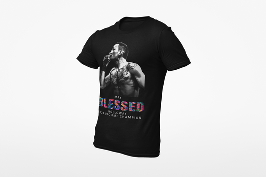 Max "Blessed" Holloway UFC BMF Champ fan t shirt