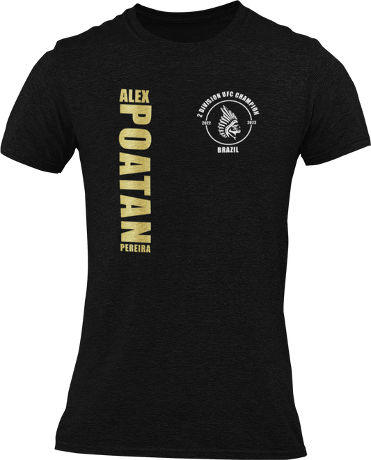 Alex Poatan Periera UFC Light Heavyweight Champ Fan T Shirt