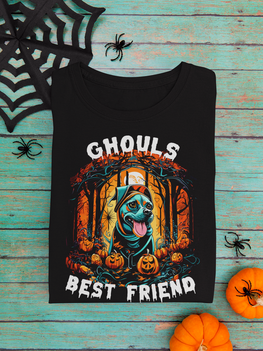 Ghouls Best Friend  - Dog Lover Halloween Fall Holiday T Shirt