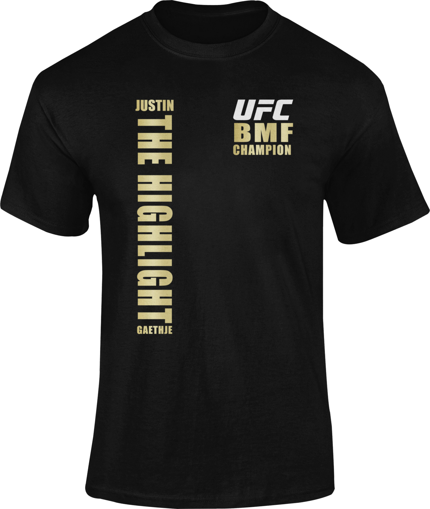 Justin "The Highlight" Gaethje UFC BMF Champ fan t shirt