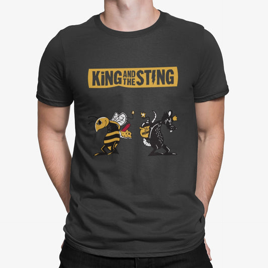 King and the Sting Spy vs Spy Fun Graphic T Shirt Gang Gang Buzz Buzz