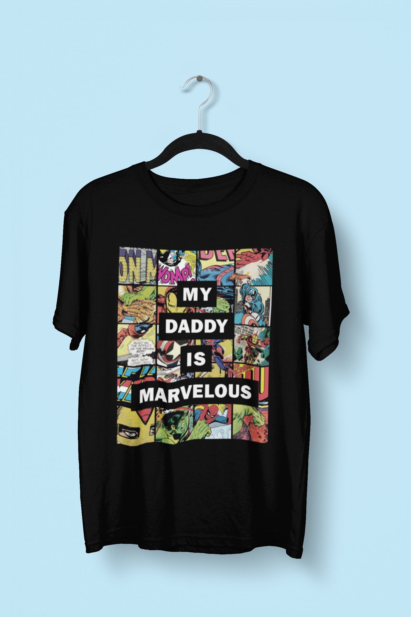 Marvelous Dad Super Hero shirt