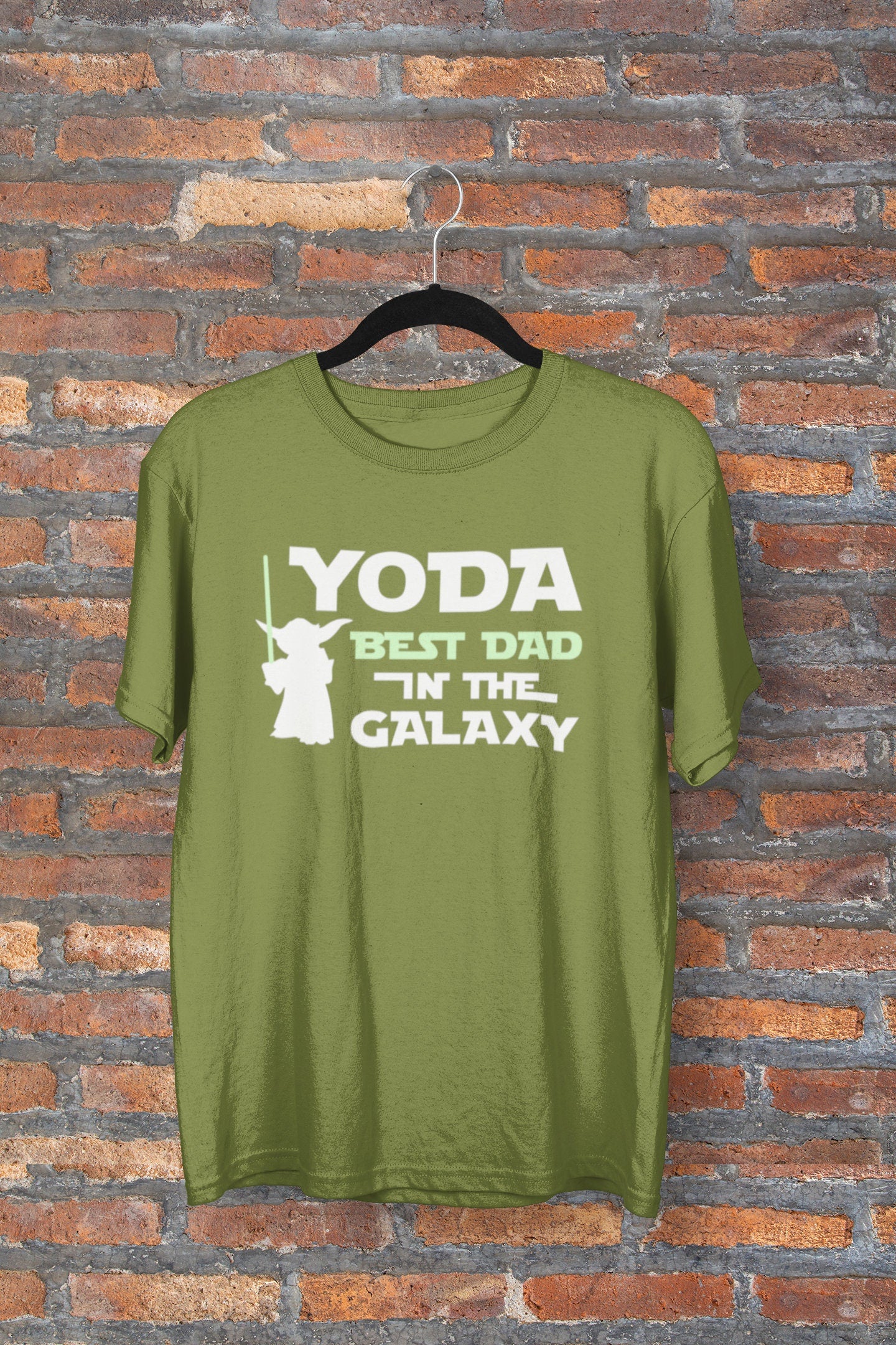 Yoda Best Dad in the Galaxy - Star Wars themed Father's Day shirt