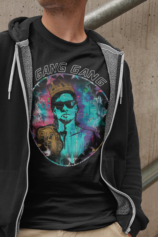 Theo Von The Rat King Artistic Fan Art Gang Gang Graphic T Shirt