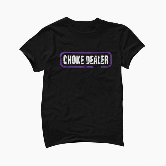 Brazilian Jiu Jitsu Choke Dealer - White Blue Purple Brown Black Belt - Gym Shirt