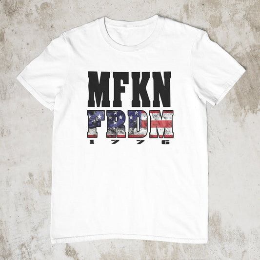 MFKN FRDM - MotherFn Freedom USA - Fourth of July Summer t-shirt/Tank