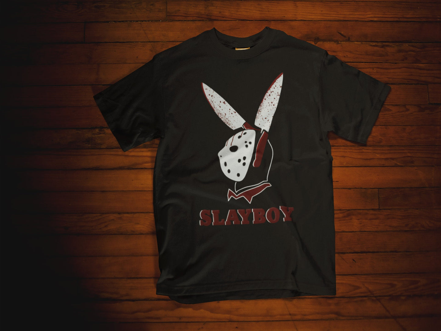 SLAYBOY Jason Vorhees Funny DTG Printed T Shirt