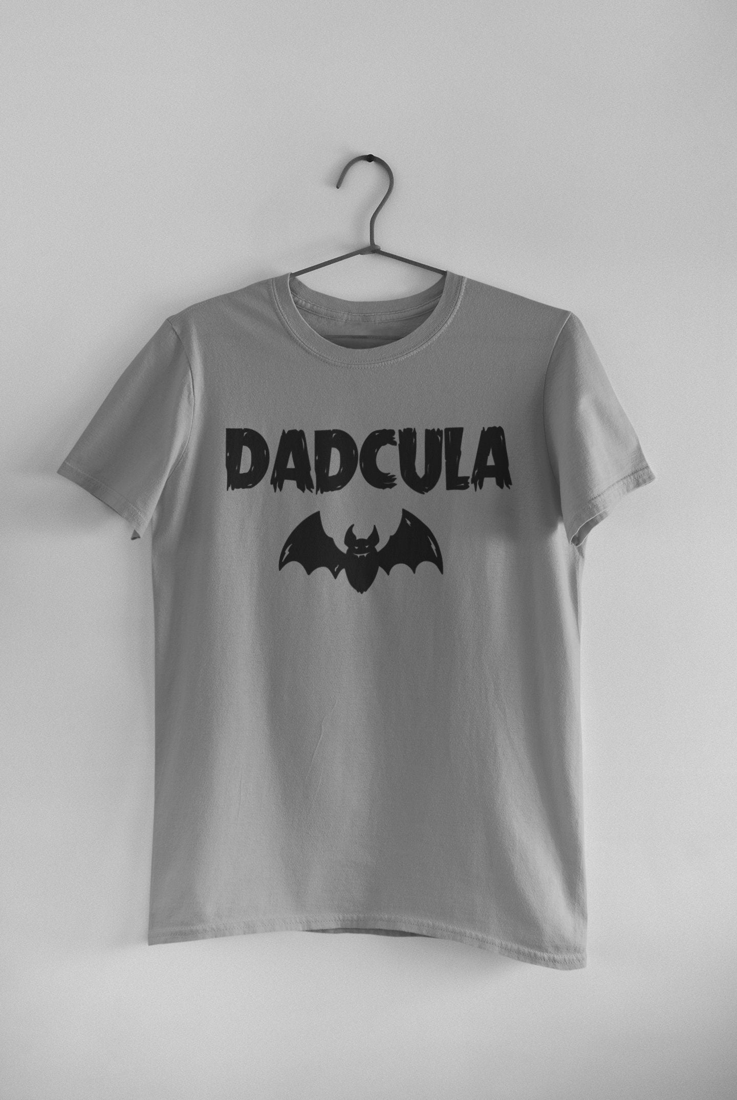 Halloween Dadcula Fun Custom DTG Printed T Shirt