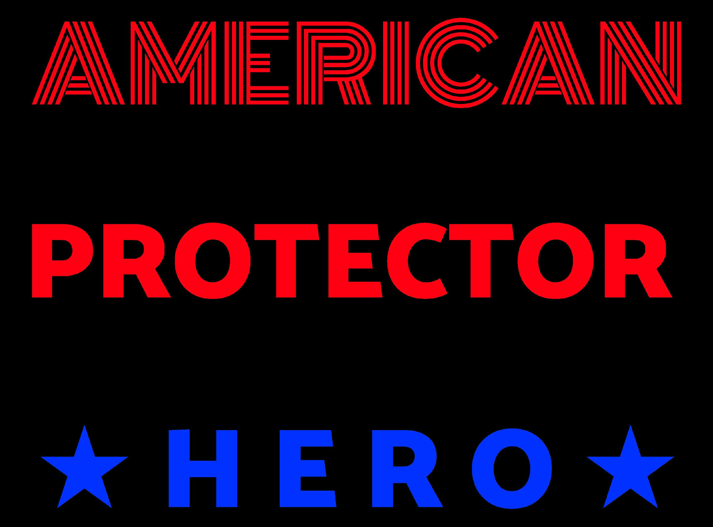 American Wife Protector Veteran Hero - PNG Digital Download for print