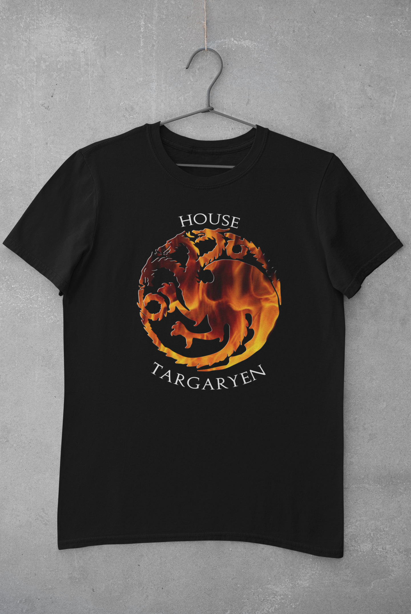 HOUSE TARGARYEN Graphic Dragon T Shirt