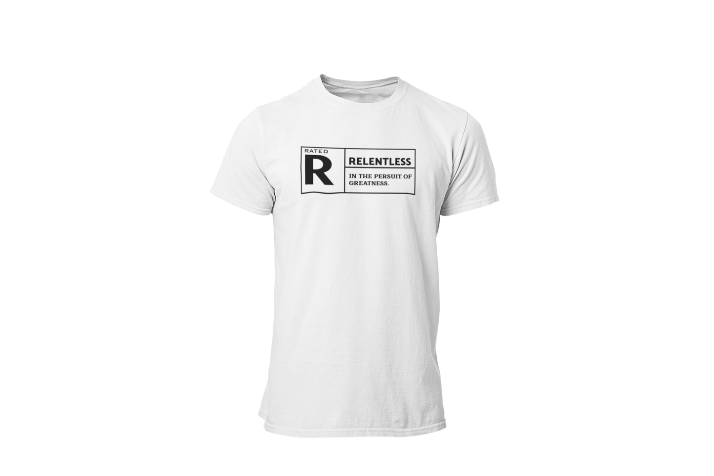 Rated R for RELENTLESS TMF Branded T Shirt