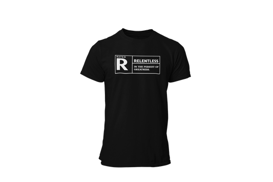 Rated R for RELENTLESS TMF Branded T Shirt