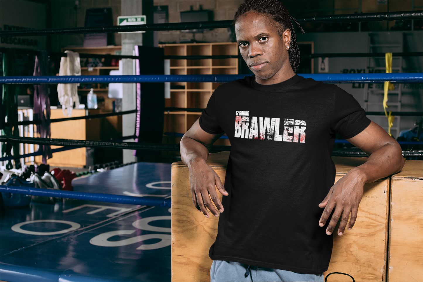 12 Round Brawler - Boxing / Workout T Shirt
