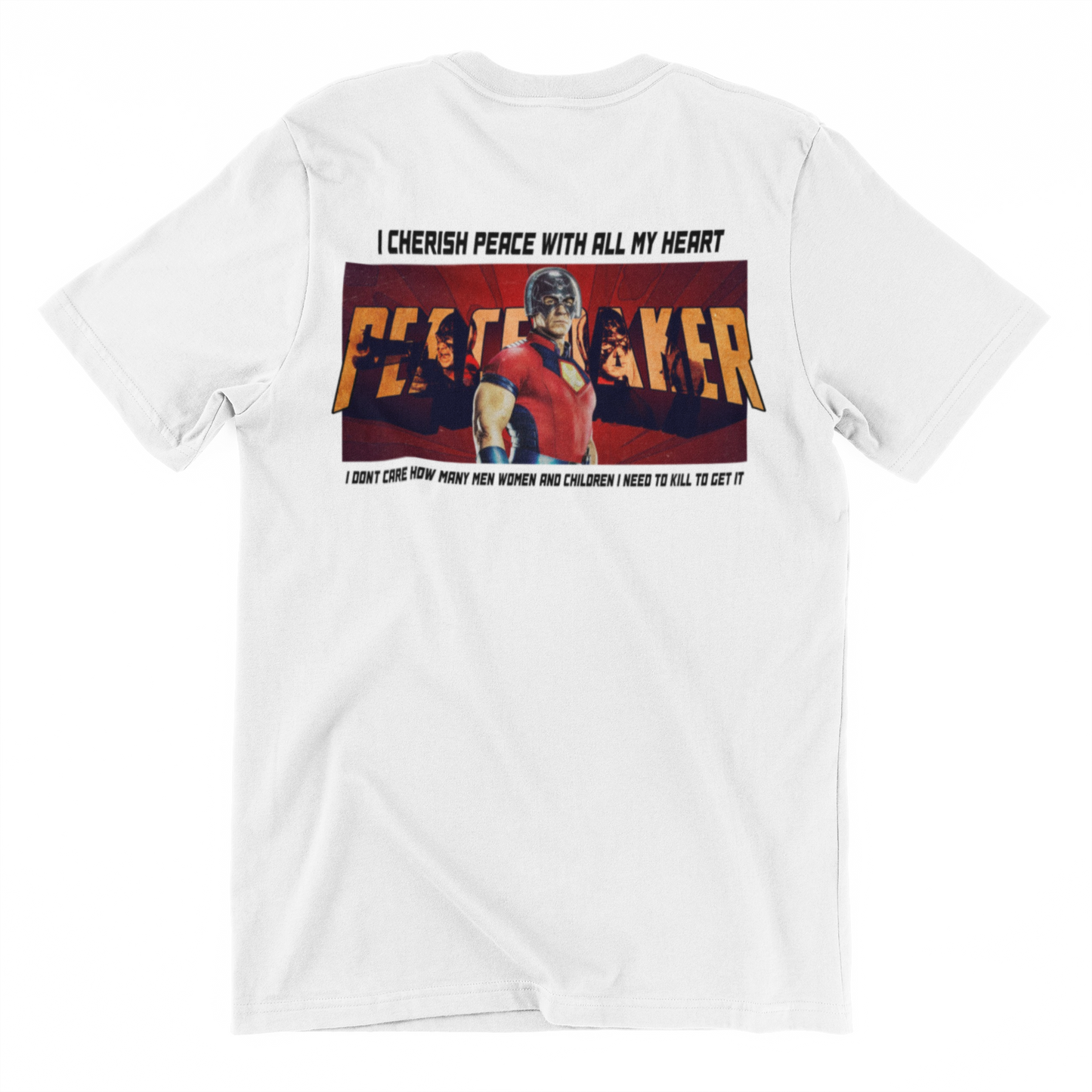 John Cena PEACE MAKER quote Fun Mens and Womens Graphic T Shirt