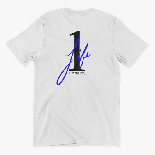 1 Life. Live it.  - Gary Vee  Vaynerchuk motivational t shirt