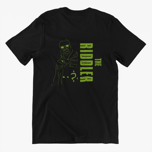 THE RIDDLER (The Batman 2022) Movie Mens and Womens Black Graphic T Shirt