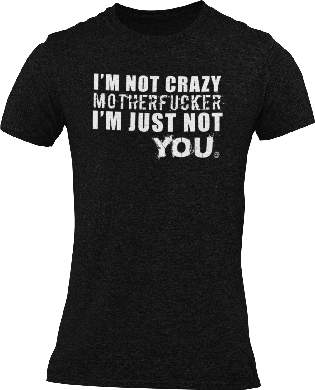 I'M NOT CRAZY MFER I'M JUST NOT YOU ( EXPLICIT ) TMF Branded T Shirt