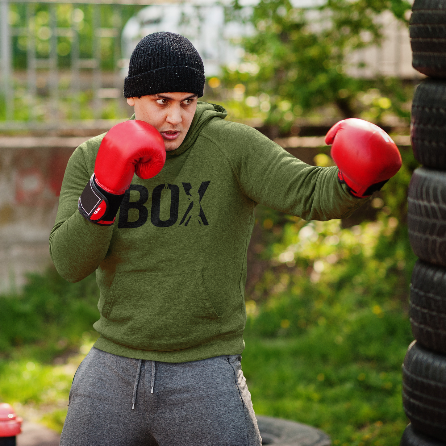 BOX - Boxing Fan Gym Hoodie