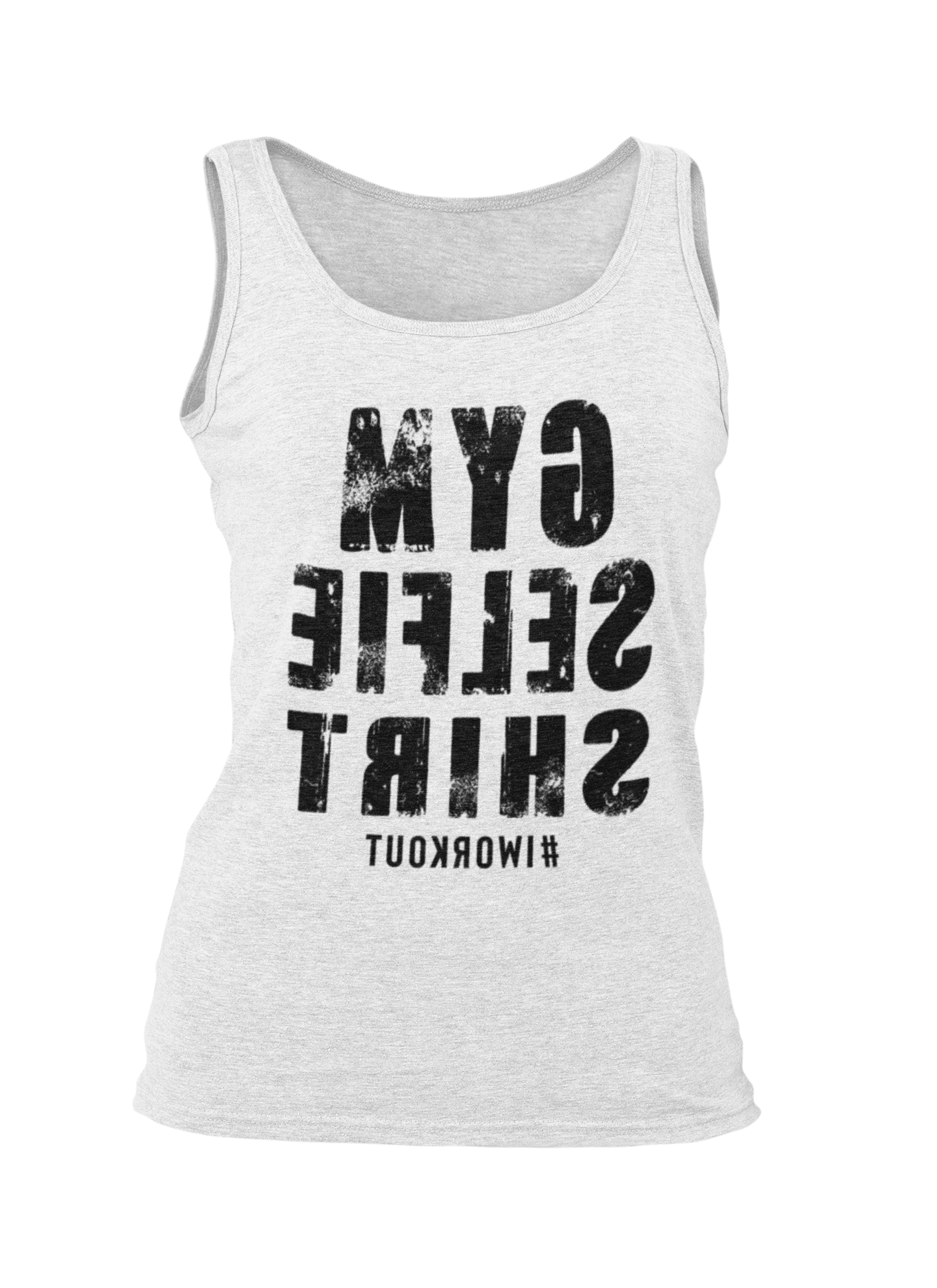 GYM SELFIE SHIRT - Womens workout tank top