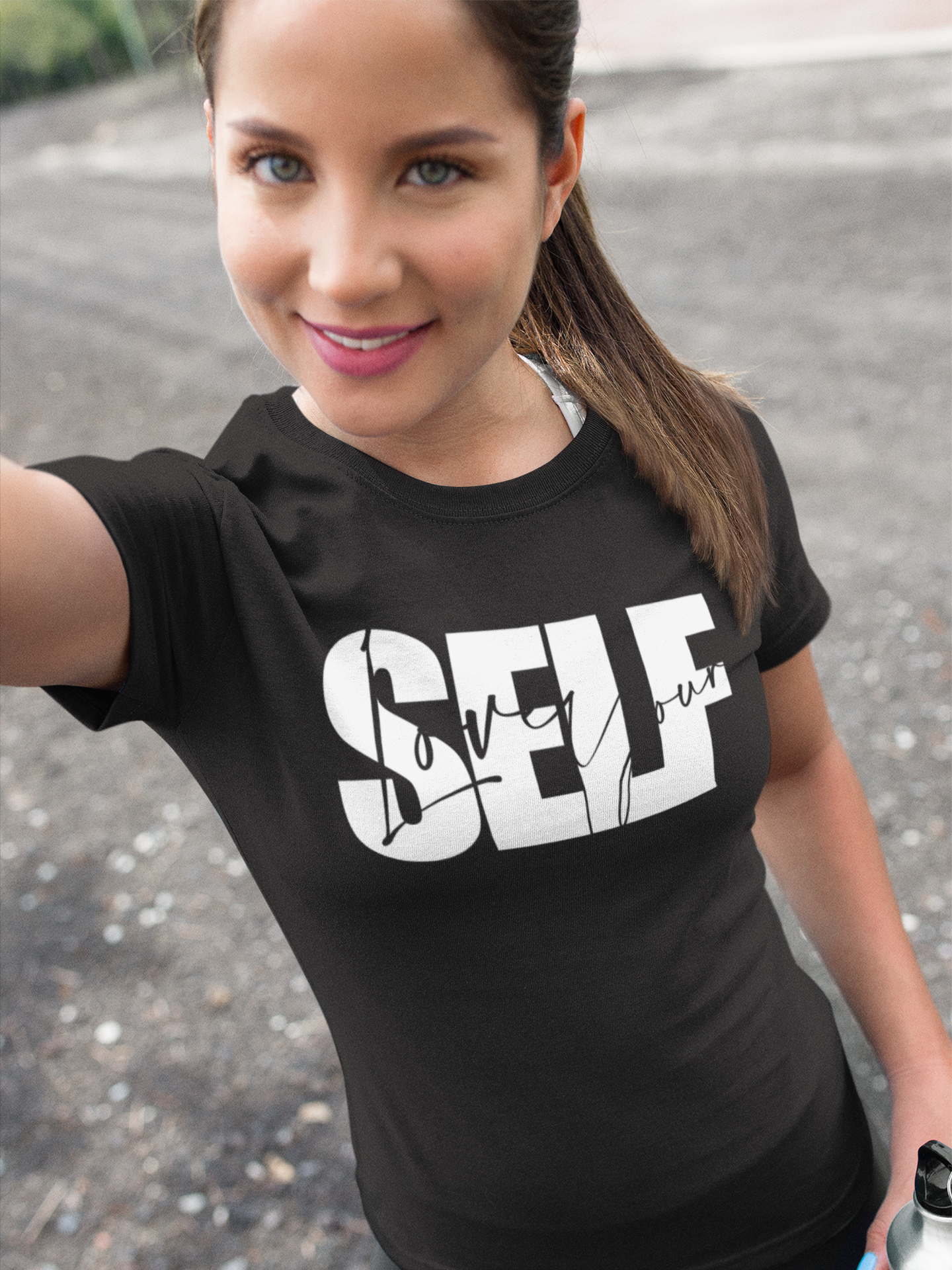 LOVE YOUR SELF  - Custom Printed T Shirt