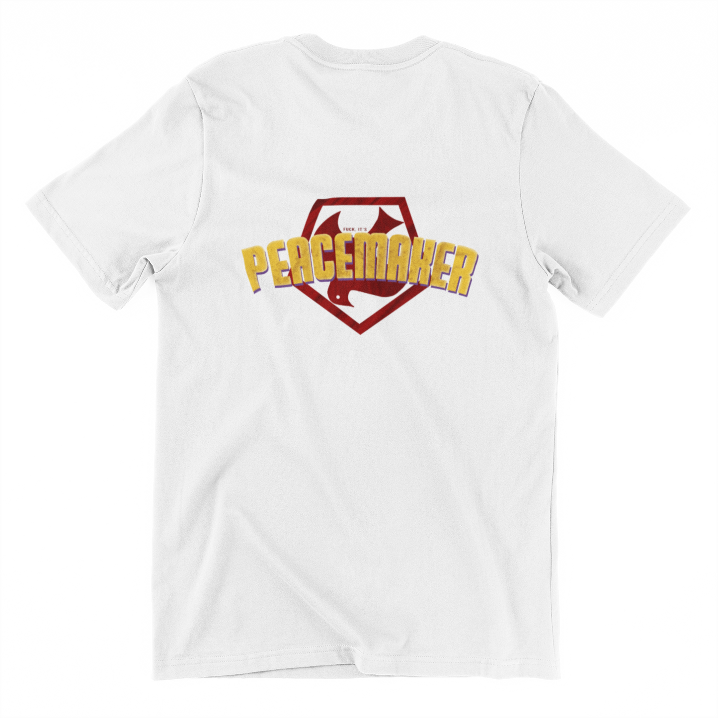 Fuck. It's Peacemaker Super Hero Fun Mens and Womens Graphic T Shirt