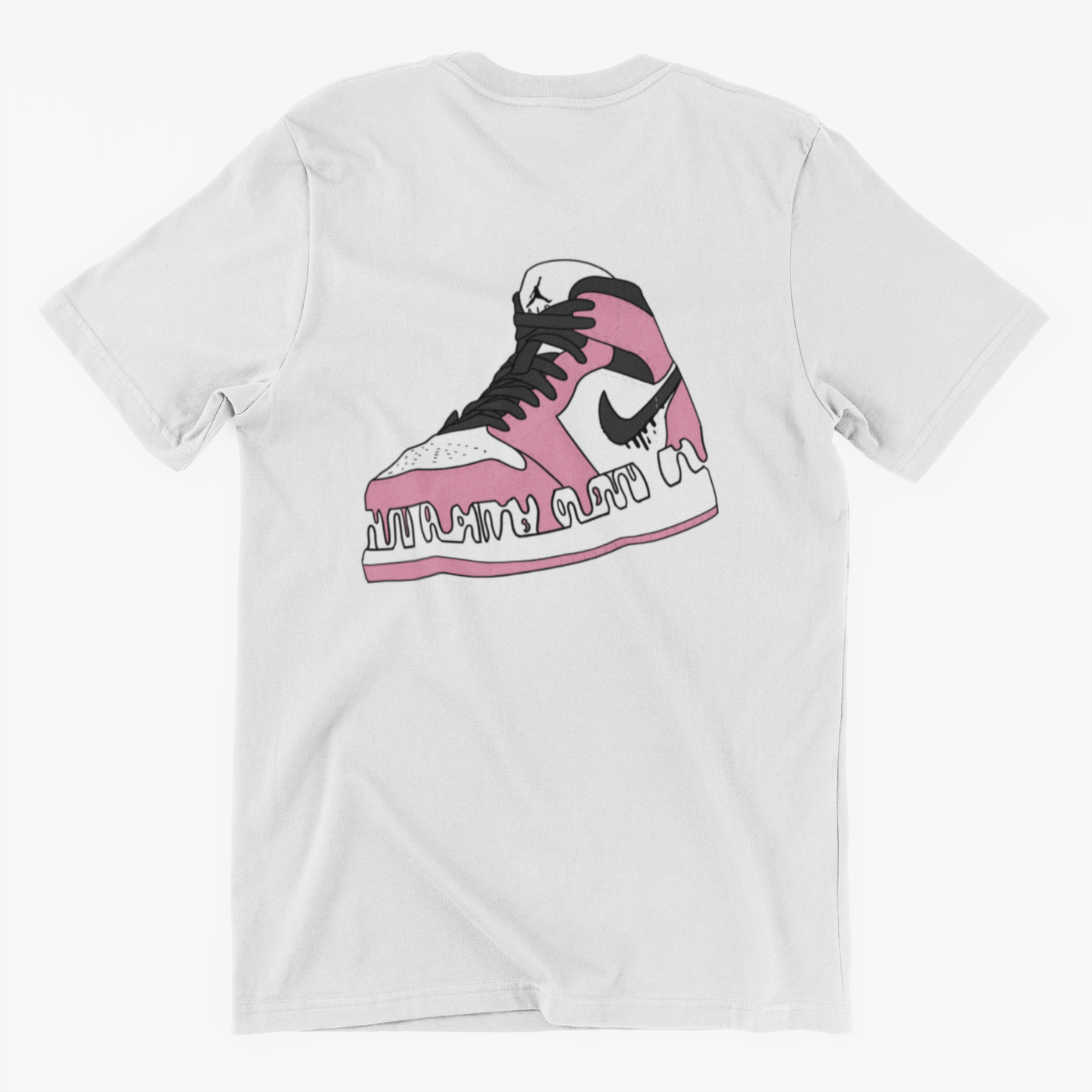 Jordan 1 Stylized "Berry Pink" Inspired Goo Effect T-Shirt