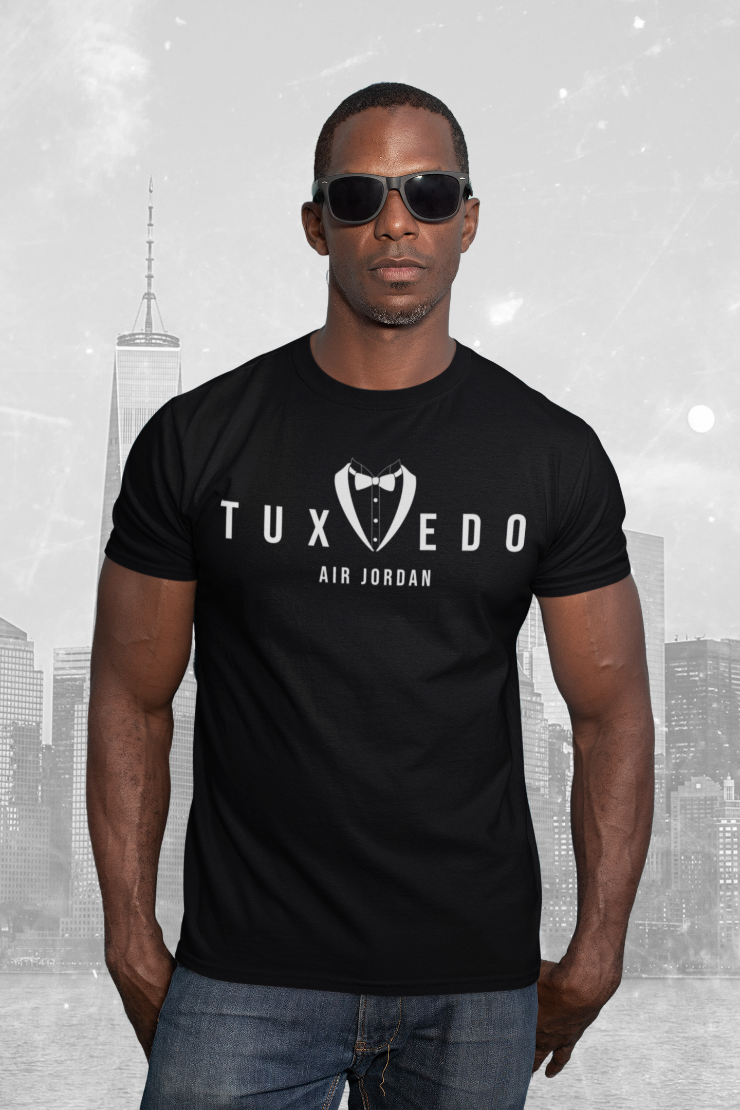 Jordan 1 "Tuxedo" Inspired Graphic T-Shirt